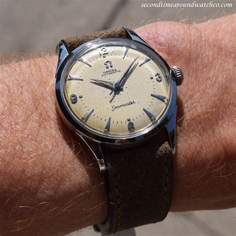 1952 omega seamaster|1952 Omega Seamaster watch.